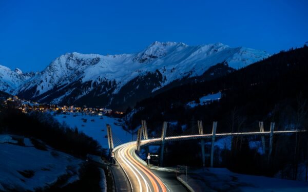 Scenic Drive in Switzerland